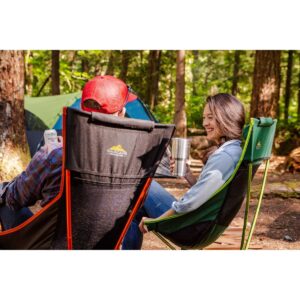 Cascade Mountain Tech High Back Camp Chair - Green