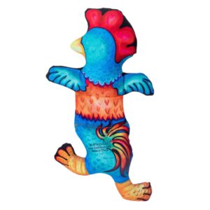 Fuzzu Barnyard Flops Roo Dog Toy
