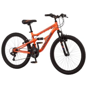Mongoose Standoff 24" Kids' Mountain Bike - Orange