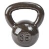 Everyday Essentials 35 Pound Full Body Fitness Exercise Strength Training Free Weight Kettlebell Weight Equipment for Home and Gym Workouts