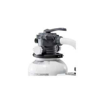Intex 2100 GPH Above Ground Pool Sand Filter Pump w/ Deluxe Pool Maintenance Kit