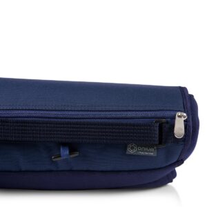 Picnic Time Disney: Frozen 2 Blanket Tote Outdoor Picnic Blanket - Navy Blue/Black