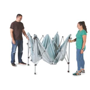 Coleman Light and Fast Instant Canopy 10'x10' - Gray