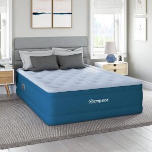Beautyrest Comfort Plus 17" Anti-Microbial Air Mattress with Pump - Full