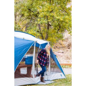 Sierra Designs Magnetic Door 14' x 10' Screenhouse - Blue/Gray