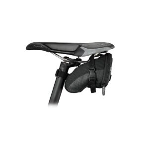 Topeak Aero Wedge Seat Bag: Strap-on Small, Black