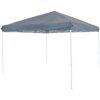10'x10' Quick-Up Steel Frame Canopy with Carrying Bag Slate - Sunnydaze