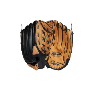 Wilson Softball Glove Slowpitch A360 Brown/Black 14"