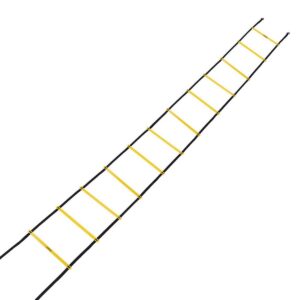 Juvale Speed and Agility Ladder Training Set with 6 Cones and Resistance Parachute, 20 Feet