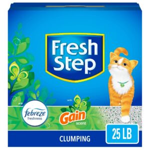Fresh Step Febreze and Gain Cat Litter - 25lb