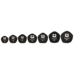 Ultra Fitness Gear Home Gym Full Body Fitness Workout Unfilled Neoprene Pancake Sandbag Weight Disc, 50 Pounds