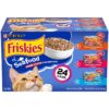 Purina Friskies Seafood Prime Filets Wet Cat Food - 5.5oz/24ct Variety Pack