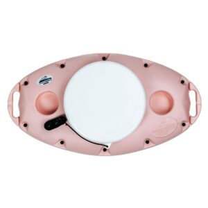 CreekKooler CKP169 PuP Portable Waterproof Floating Insulated 15 Quart Kayak Water Sport Drink Beverage Ice Chest Cooler, Rose Quartz