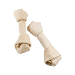 7'' Natural Beefhide Bone Rawhide Dog Treats - 2ct - Boots & Barkley™