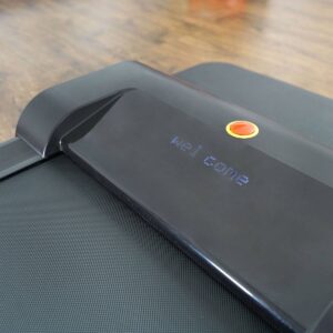 Sunny Health & Fitness Walkstation Slim Flat Treadmill for Under Desk