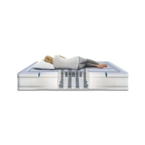 Beautyrest Lumbar Supreme 3-Zone Adjustable Air Mattress with Built-in Pump - King