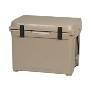 Engel Coolers ENG50 48 Quart 60 Can High Performance Roto Molded Cooler, Tan