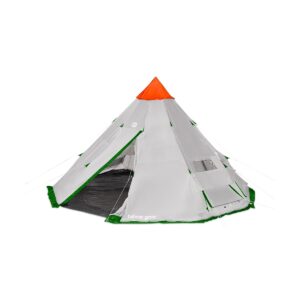 Tahoe Gear Bighorn XL 18 x 18 Feet 12 Person Waterproof Cone Shape Camping Tent