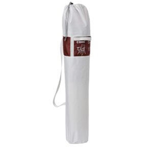 Core Heavy Duty Portable Outdoor Summer Lawn Camping Tension Folding Chair with Carrying Storage Bag, Wine