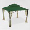Madaga Replacement Canopy Riplock Green - Garden Winds