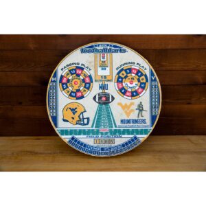 NCAA West Virginia Mountaineers Official Football Dartboard