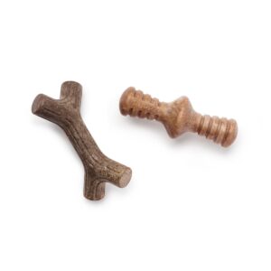 Benebone Puppy Bacon Dog Toy - S - 2pk