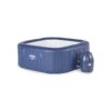 Bestway 60022E SaluSpa Hawaii 71-Inch x 26-Inch 6 Person Outdoor Inflatable Hot Tub Spa with Air Jets, Pump, 2 Filter Cartridges, and Tub Cover, Navy