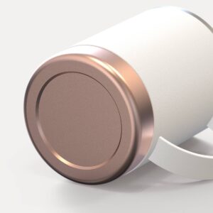 ASOBU Ultimate stainless steel coffee mug - White