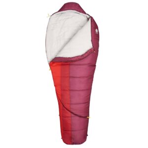 Sierra Designs Eldora 20 Degree Fahrenheit Mummy Sleeping Bag - Red