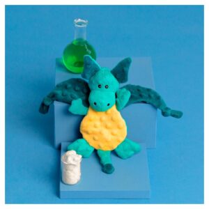 BARK Cute Dog Toy - Dingbert the Dragon