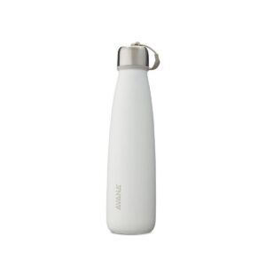 Avana 18oz Ashbury with Stainless Steel Cap - White