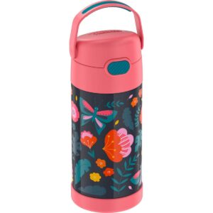 Thermos 12oz FUNtainer Water Bottle with Bail Handle - Jungle Floral