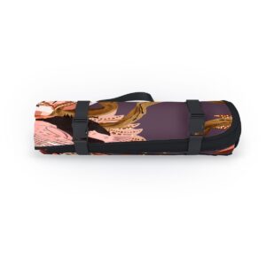 Marta Barragan Camarasa 2Pink tropical birds landscape Picnic Blanket - Deny Designs