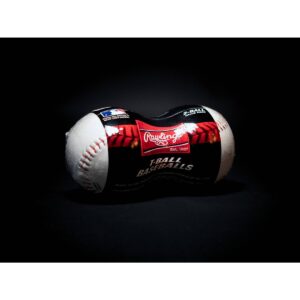 Rawlings 6U T Ball 2pk - White