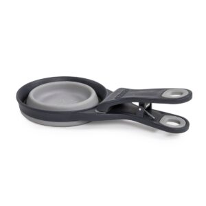Dexas Collapsible Klip Scoop 1 Cup - Gray