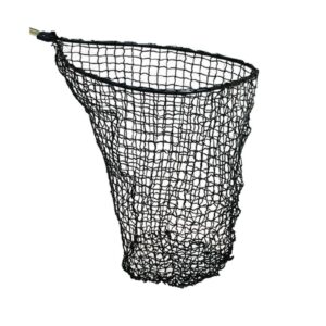 Frabill 8415 32 Inch Tangle Free Knotless Fish Friendly Extra Strong Stainless Steel Power Catch Weighted Fishing Net with Adjustable Handle