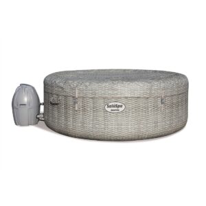 Bestway 54295 SaluSpa AirJet 6 Person Honolulu Inflatable Outdoor Portable Hot Tub Spa with Cover, Pump, and Built In Filtration System