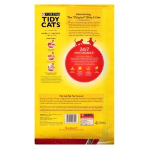 Purina Tidy Cats Non-Clumping 24/7 Performance Multiple Cats Litter - 25lbs