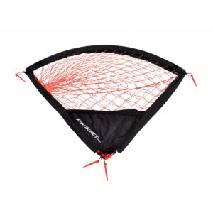 Rukket Sports 6 x 4 Foot Portable Indoor Outdoor Travel Kids Youth Practice Foldable Soccer Goal Net, Black