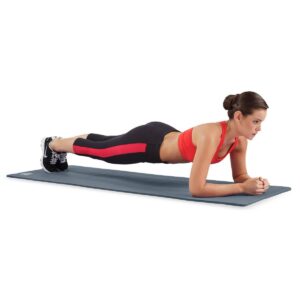 Pure Fitness Extra Thick High Density Exercise & Yoga Mat - Charcoal (12mm)