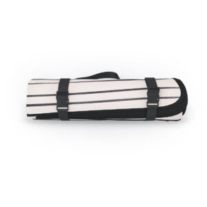 Hello Twiggs Dark Blue Abstract Picnic Blanket - Deny Designs