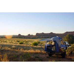 Napier Sportz 57011 8.2 Foot Easy Setup Full Size Long Truck Bed Tent, Blue/Gray