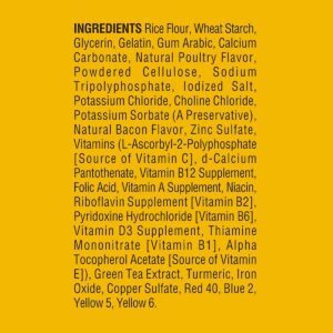 Pedigree Dentastix Bacon Flavor Small Toy Dental Dental Dog Treats - 24ct