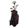 PowerBilt Junior Boys' Set Left Hand - Red (Ages 12+)