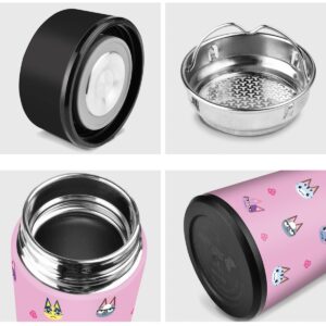Nintendo Animal Crossing 17oz Stainless Steel Water Bottle - Cats