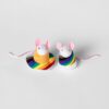 Pride Rainbow Mice Cat Toy - 2pk - Boots & Barkley™