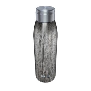 Tervis 17oz Stainless Steel Water Bottle - Gray Wood Grain