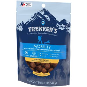 Trekker's Chewy Dog Treats Mobility Chicken Flavor - 5oz Pouch