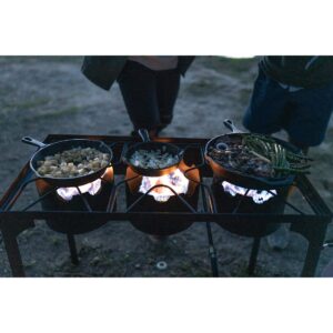 Stansport Outdoor Triple Burner Stove With Stand