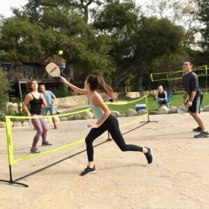 Triumph Sports 4 Square Pickleball Lawn Sports Set